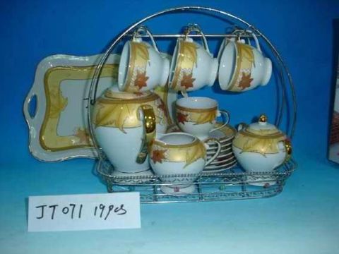 19Pcs Tea Set